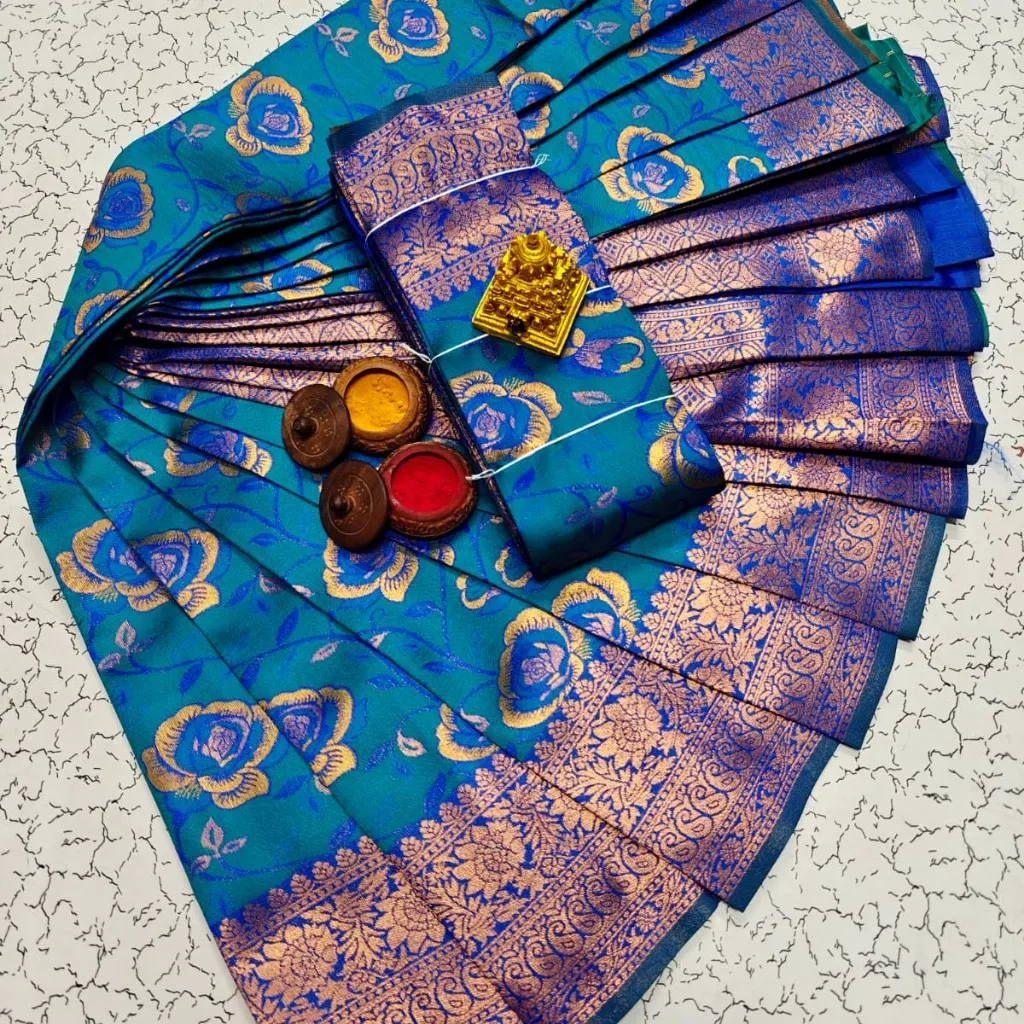 Kubera Pattu Wedding Silks – Harshal Textiles Elampillai